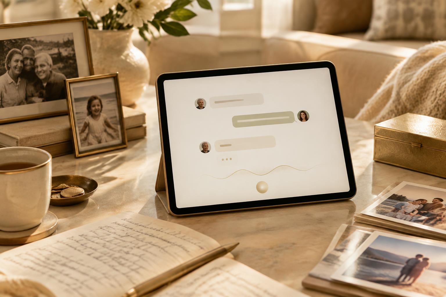 Un espacio privado para consultar recuerdos familiares